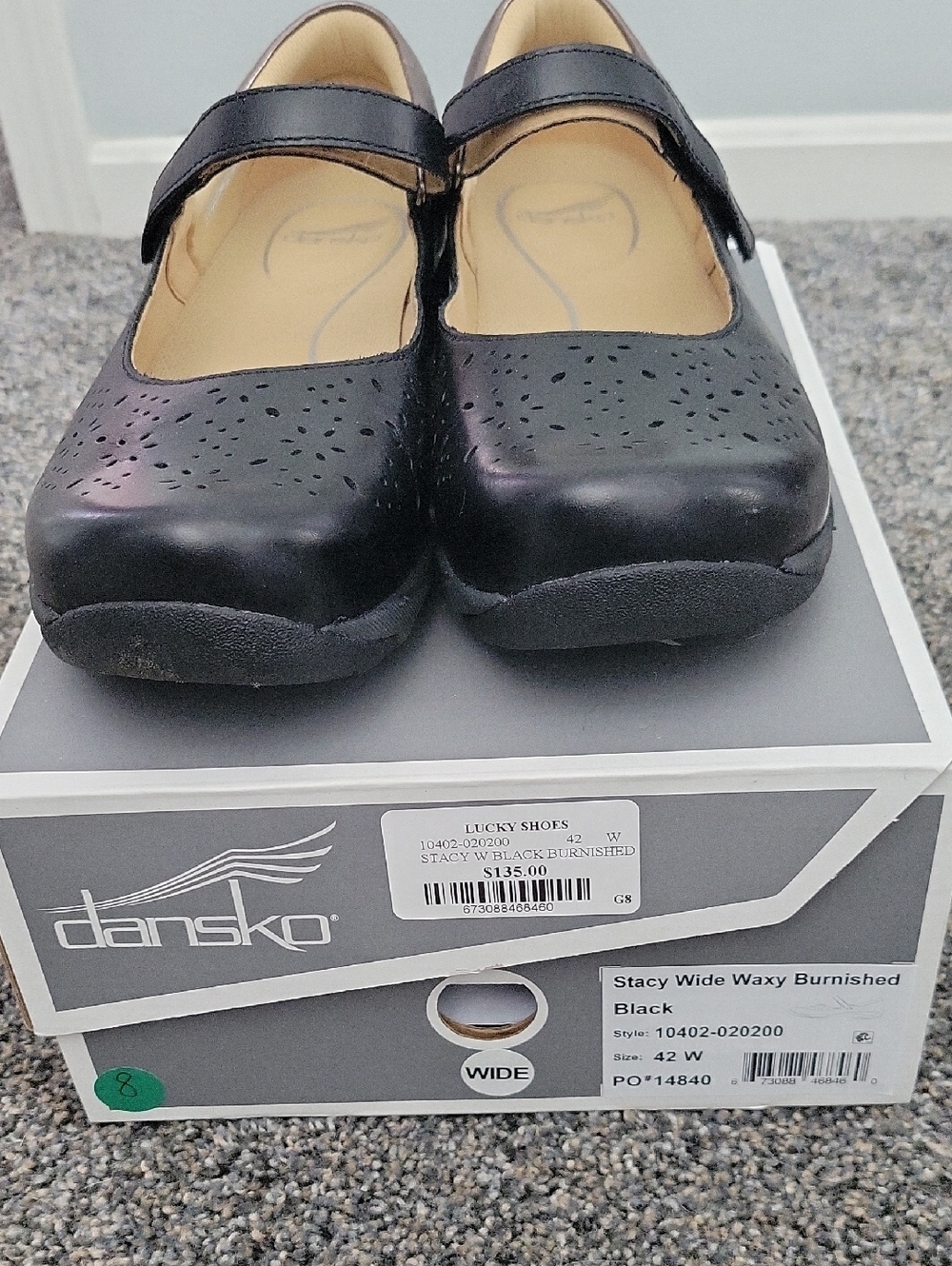 Ladies Black Shoes With Strap